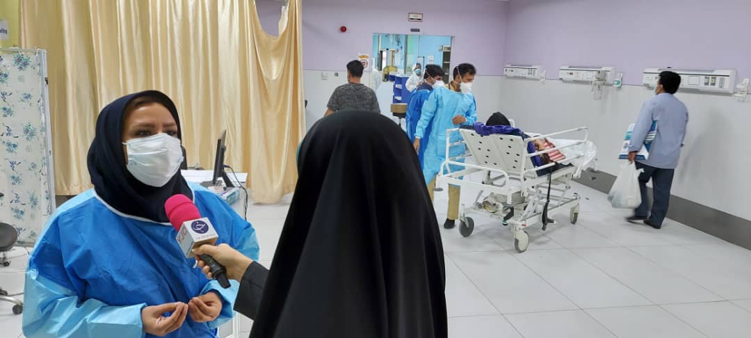 مصاحبه باشگاه خبرنگاران جوان با کادر درمان بیمارستان قائم (عج) مشهد