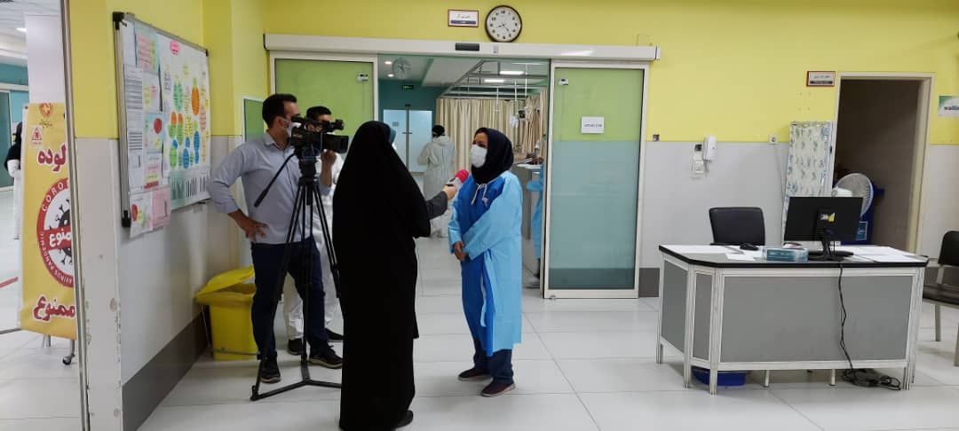 مصاحبه باشگاه خبرنگاران جوان با کادر درمان بیمارستان قائم (عج) مشهد